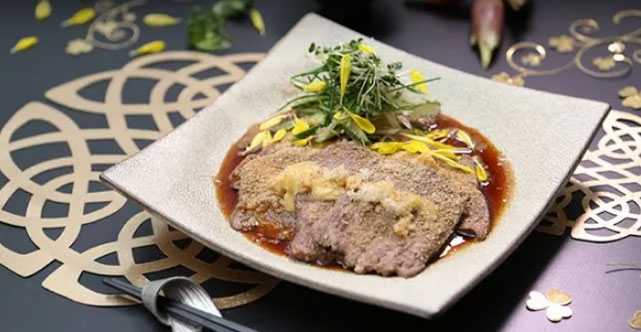 牛タンゴマよごし